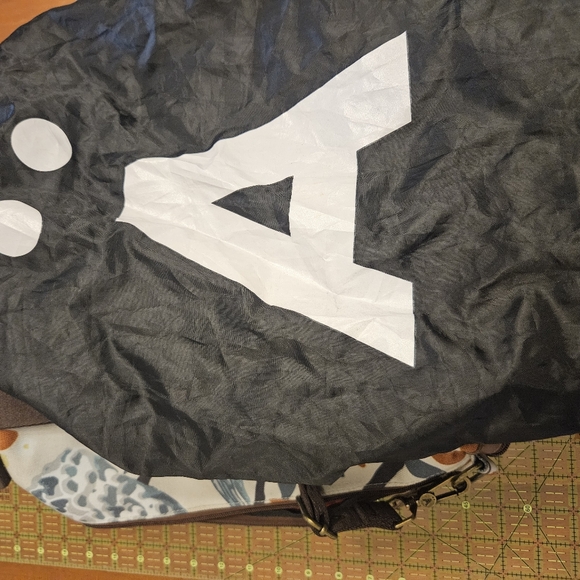 Anvanda floral/bird 5 in 1 convertible backpack bag messenger - Picture 13 of 13